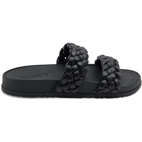 Roxy SLIPPY BRAIDED Dámské Pantofle, černá, Veľkosť 40