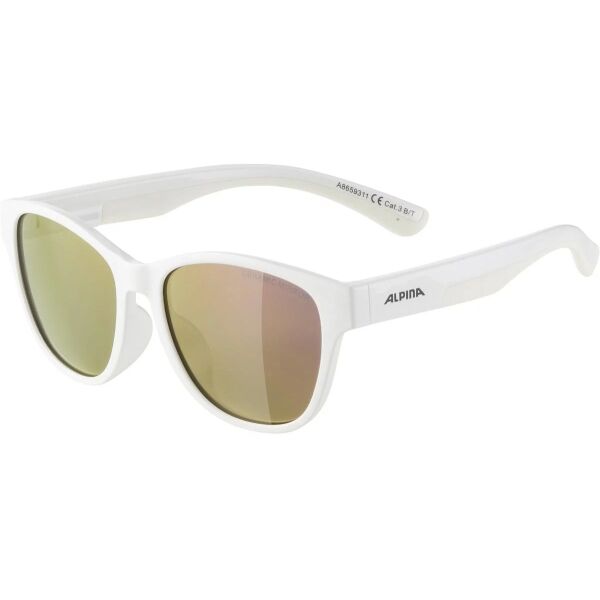 E-shop Alpina Sports FLEXXY COO KIDS II Sluneční brýle, bílá, velikost