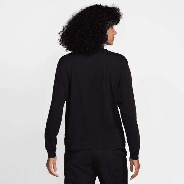Nike SPORTSWEAR Dámské Tričko S Dlouhým Rukávem, černá, Veľkosť M
