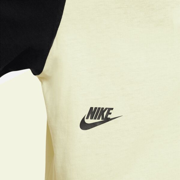 Nike SPORTSWEAR ESSENTIAL Dívčí Tričko, žlutá, Veľkosť L