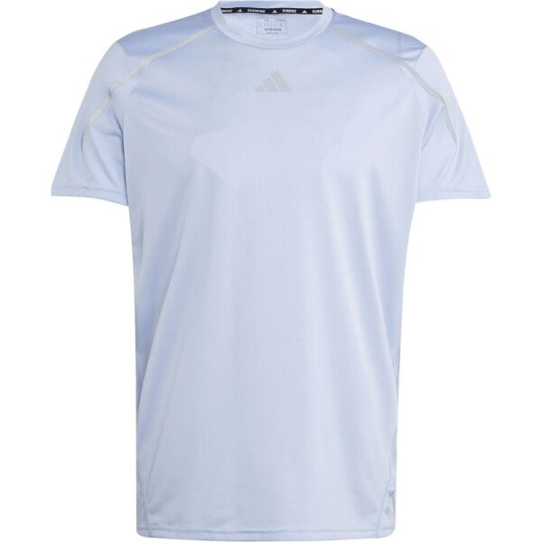 Adidas CONFIDENT Pánské Běžecké Tričko, Světle Modrá, Veľkosť XL