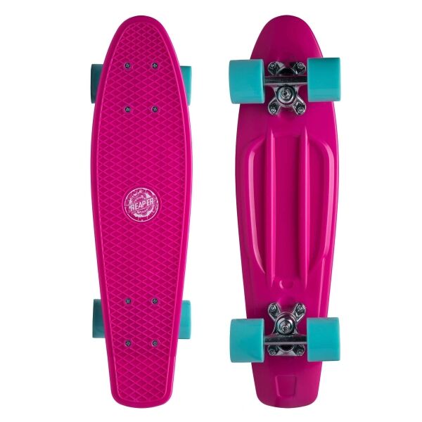 E-shop Reaper JUICER Plastový skateboard, růžová, velikost