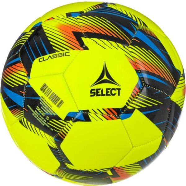 E-shop Select CLASSIC Fotbalový míč, žlutá, velikost