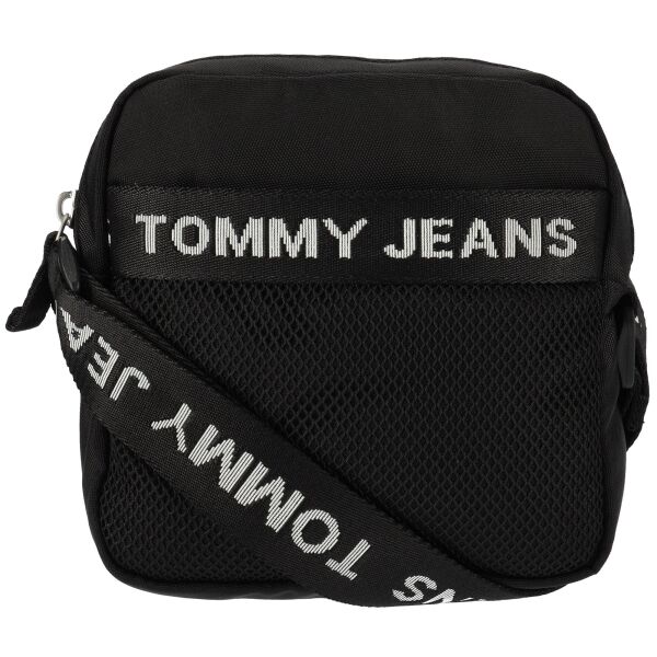 E-shop Tommy Hilfiger TJM ESSENTIAL SQUARE REPORTER Unisexová taška přes rameno, černá, velikost