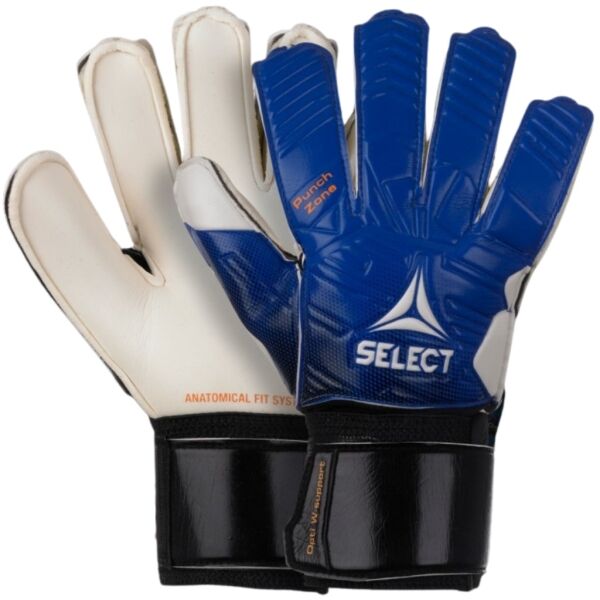 E-shop Select GK GLOVES 03 YOUTH V23 Dětské fotbalové rukavice, modrá, velikost
