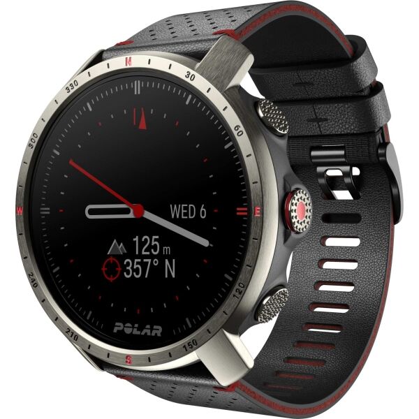 E-shop POLAR GRIT X PRO TITAN Multisportovní hodinky s GPS a záznamem tepové frekvence, černá, velikost
