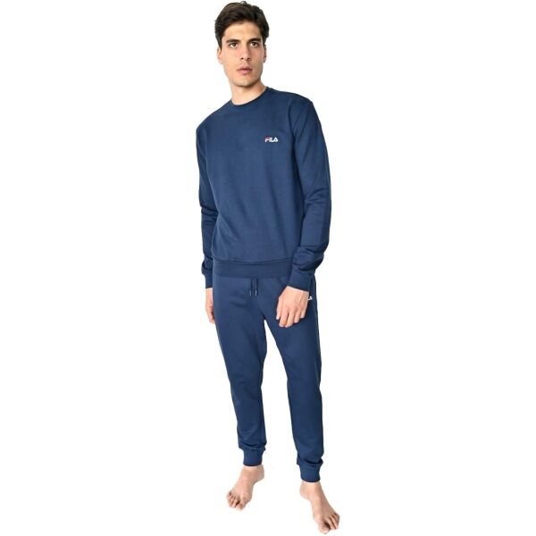 E-shop Fila FRENCH TERRY PYJAMAS M Pánské pyžamo, tmavě modrá, velikost