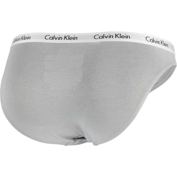 Calvin Klein 3PK BIKINI Dámské Kalhotky, šedá, Veľkosť XS