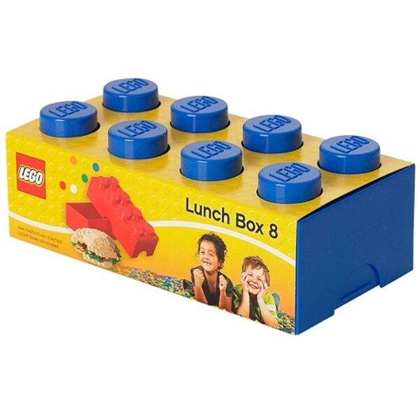 LEGO Storage BOX Box Na Svačinu, Modrá, Veľkosť UNI