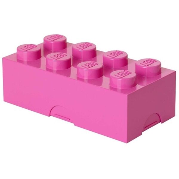 LEGO Storage BOX Box Na Svačinu, Růžová, Veľkosť UNI