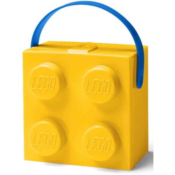 LEGO Storage HANDLE BOX Box Na Svačinu, žlutá, Veľkosť UNI