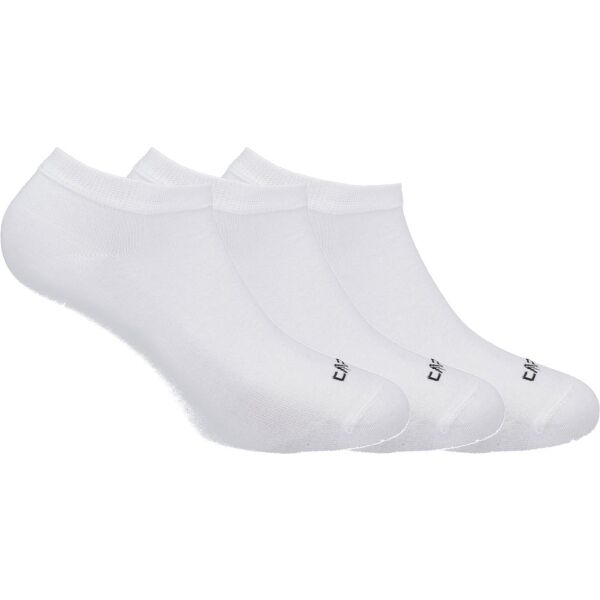 E-shop CMP BAMBOO INVISIBILE SOCK TRIPACK Pánské ponožky, bílá, velikost