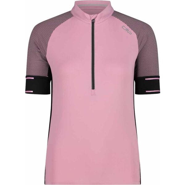 E-shop CMP BIKE T-SHIRT W Dámský dres na kolo, růžová, velikost