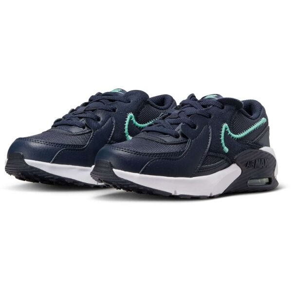 E-shop Nike AIR MAX EXCEE PS Dětská volnočasová obuv, tmavě modrá, velikost 35
