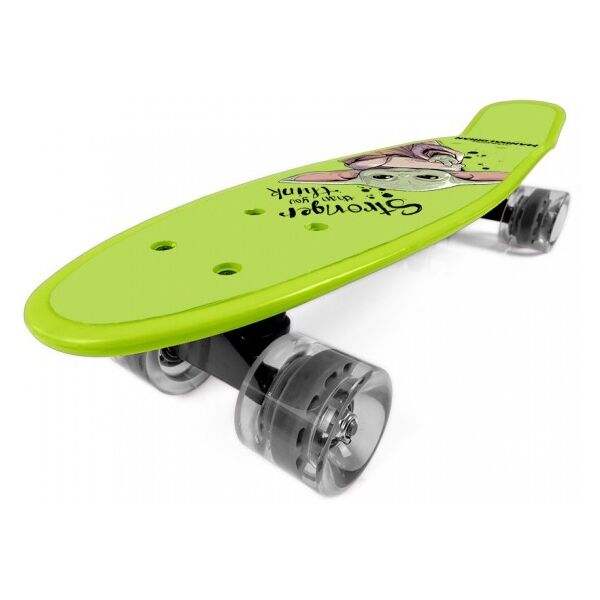Disney GROGU Skateboard (fishboard), Světle Zelená, Veľkosť UNI