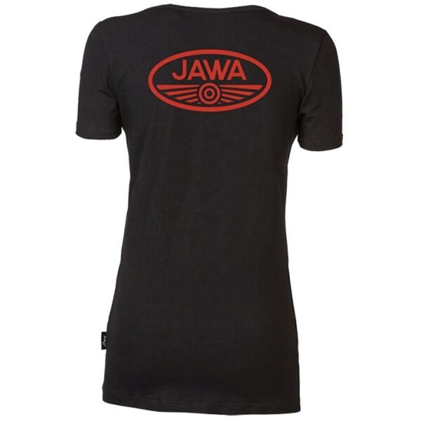 PROGRESS JAWA FAN T-SHIRT Dámské Triko, černá, Veľkosť S