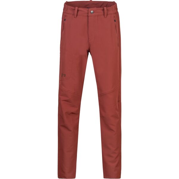 Hannah ARON Pánské softshellové kalhoty, červená, velikost