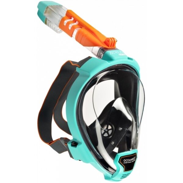 Ocean Reef ARIA QR + CAMERA HOLDER Šnorchlovací maska, světle modrá, velikost