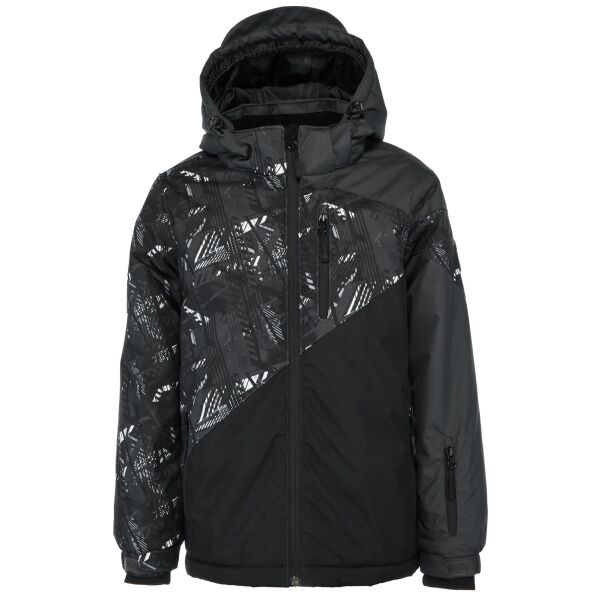 E-shop Lewro BLAIN Dětská zimní bunda, černá, velikost