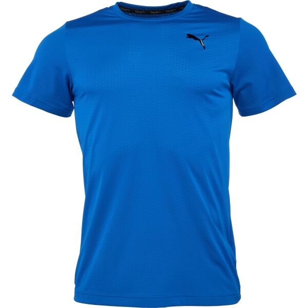 E-shop Puma TRAIN FAV BLASTER TEE Pánské triko, modrá, velikost