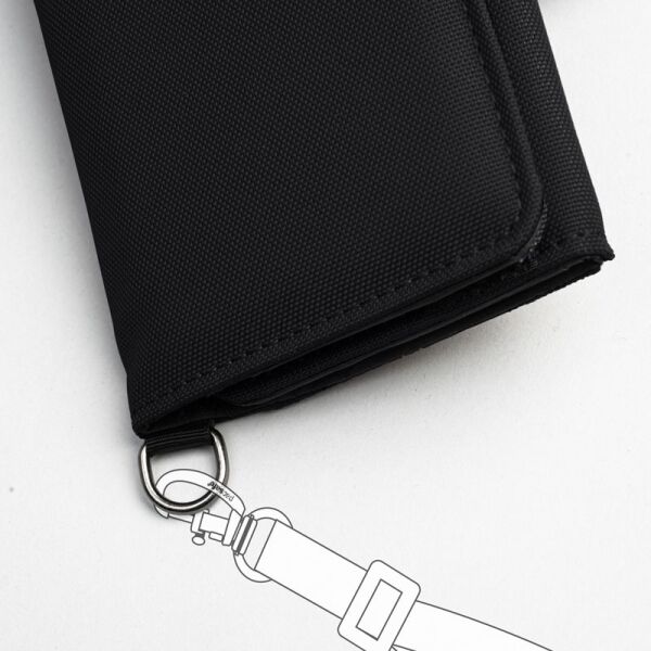 Pacsafe RFIDSAFE TRIFOLD WALLET Peněženka, černá, Veľkosť UNI