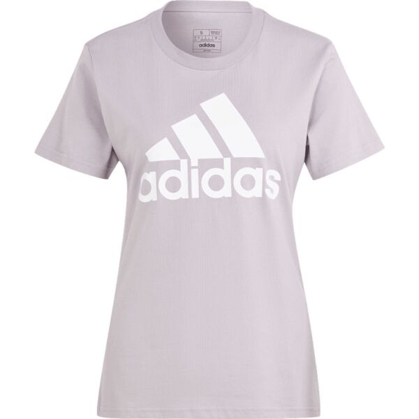 adidas LOUNGEWEAR ESSENTIALS LOGO Dámské tričko, fialová, velikost