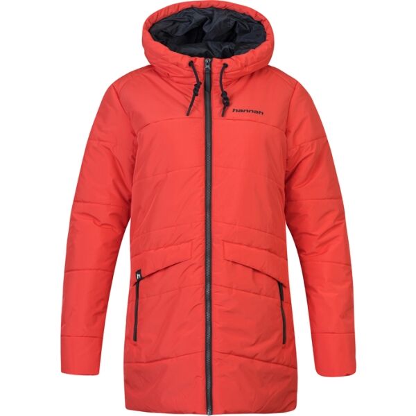 E-shop Hannah ADELYN Dámský zimní kabát, červená, velikost