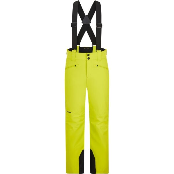 E-shop Ziener AXI Chlapecké lyžařské kalhoty, žlutá, velikost