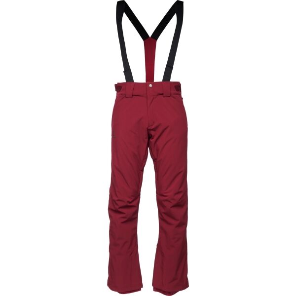 Salomon STORMSEASON Pánské lyžařské kalhoty, červená, velikost