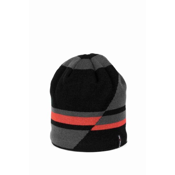 Finmark WINTER HAT Zimní Pletená čepice, černá, Veľkosť UNI
