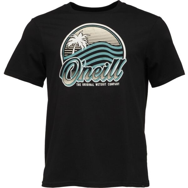 O'Neill WAVE Pánské Tričko, černá, Veľkosť M