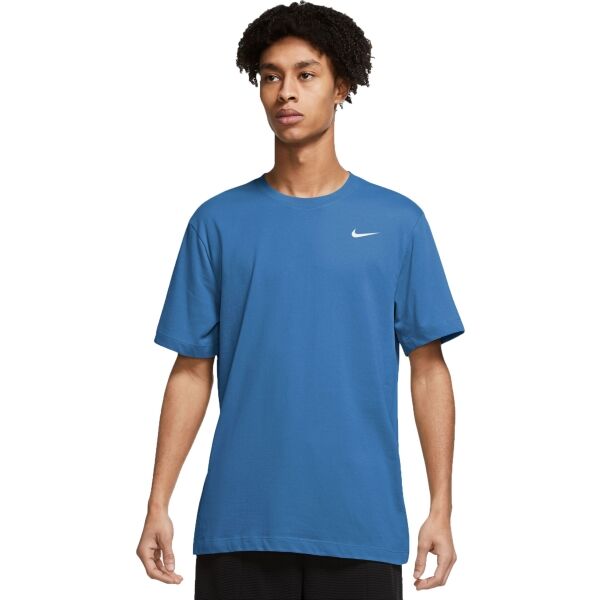 E-shop Nike DRI-FIT Pánské tréninkové tričko, modrá, velikost