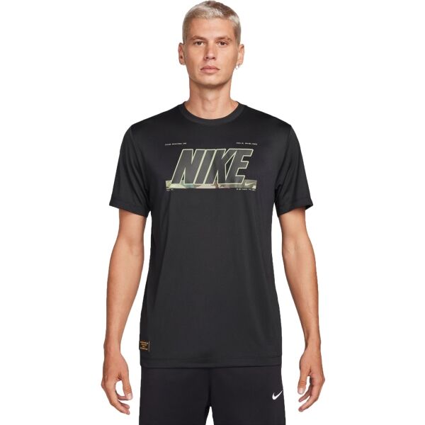 Nike DRI-FIT Pánské tričko, černá, velikost