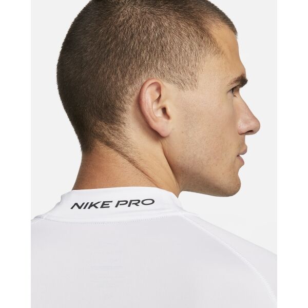 Nike DRI-FIT Pánské Termotričko, Bílá, Veľkosť S