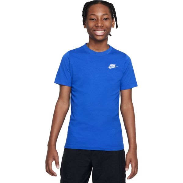 Nike SPORTSWEAR Chlapecké tričko, modrá, velikost