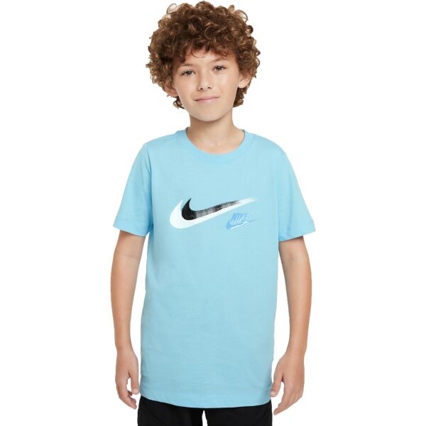 Nike SPORTSWEAR Chlapecké tričko, světle modrá, velikost