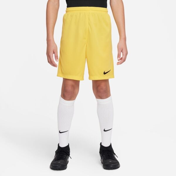 Nike DRI-FIT PARK III Chlapecké Fotbalové Kraťasy, žlutá, Veľkosť M
