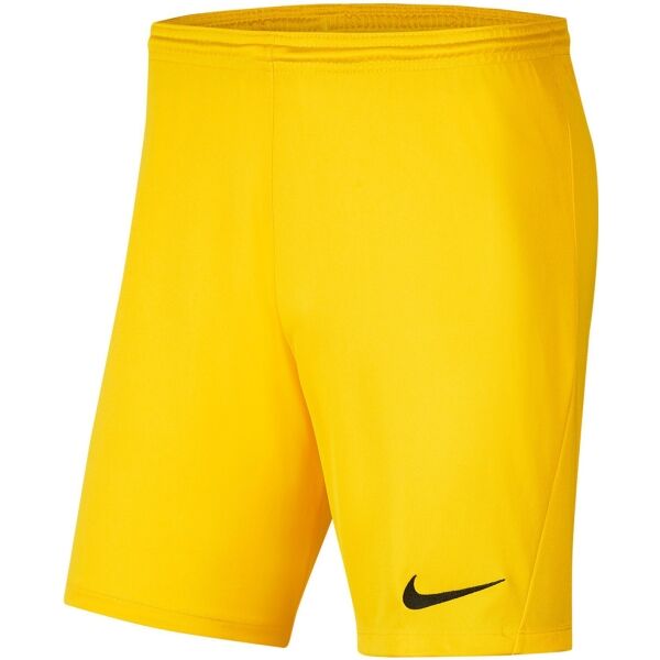 Nike DRI-FIT PARK III Chlapecké Fotbalové Kraťasy, žlutá, Veľkosť M