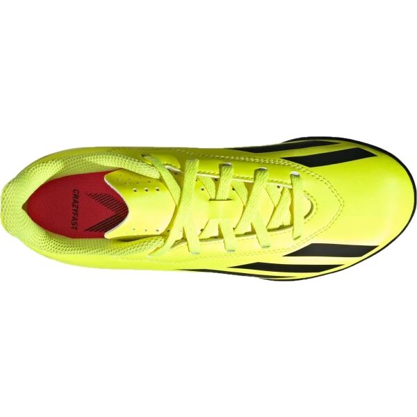 Adidas X CRAZYFAST CLUB TF J Dětské Turfy, žlutá, Veľkosť 29