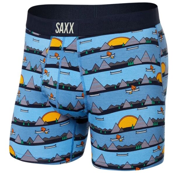 SAXX ULTRA Pánské boxerky, modrá, velikost