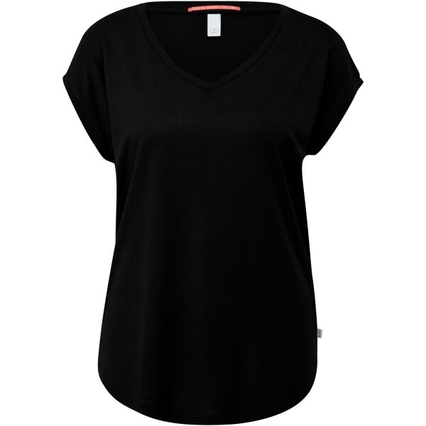 s.Oliver Q/S T-SHIRT Dámské tričko, černá, velikost