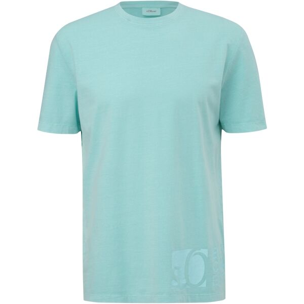 s.Oliver RL T-SHIRT Pánské tričko, světle modrá, velikost