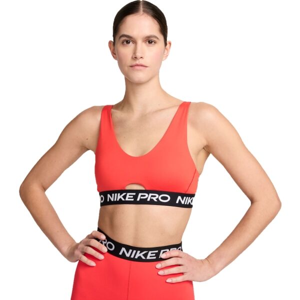 Nike INDY Dámská sportovní podprsenka, červená, velikost