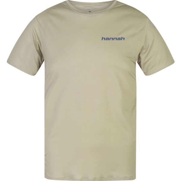 Hannah WICK Pánské funkční tričko, béžová, velikost
