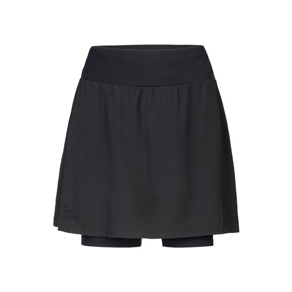 Hannah LIS SKIRT Dámská sportovní sukně, černá, velikost
