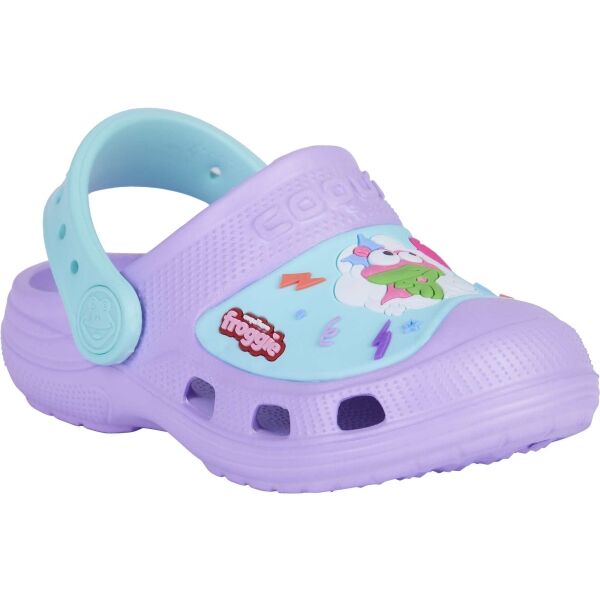 Coqui MAXI - HERO Dětské sandály, fialová, velikost