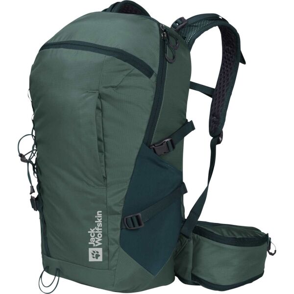 Jack Wolfskin CYROX SHAPE 25 Outdoorový batoh, zelená, velikost