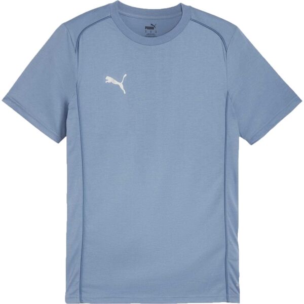 Puma TEAMFINAL TEE Pánské sportovní triko, světle modrá, velikost