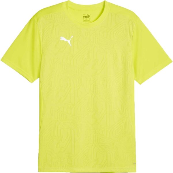 Puma TEAMFINAL TRAINING JERSEY Pánské sportovní triko, žlutá, velikost