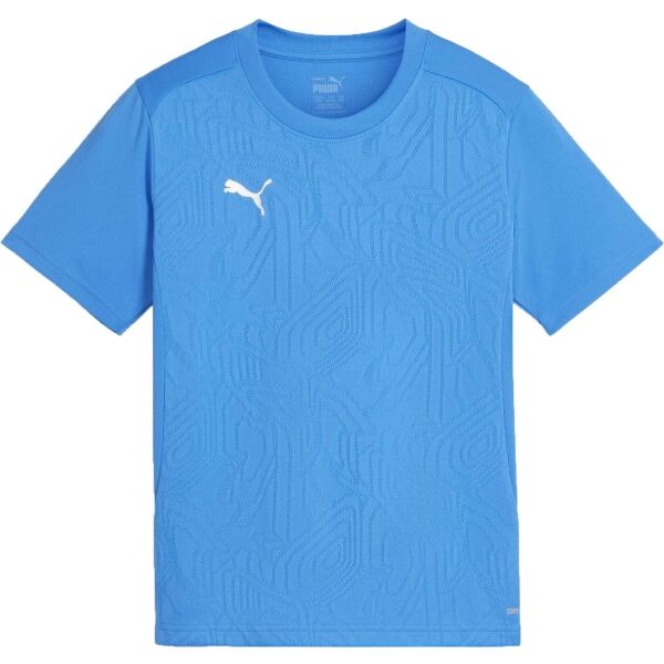 Puma TEAMFINAL JERSEY JR Dětský fotbalový dres, modrá, velikost